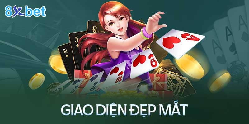 Giao diện đẹp mắt 8xbet